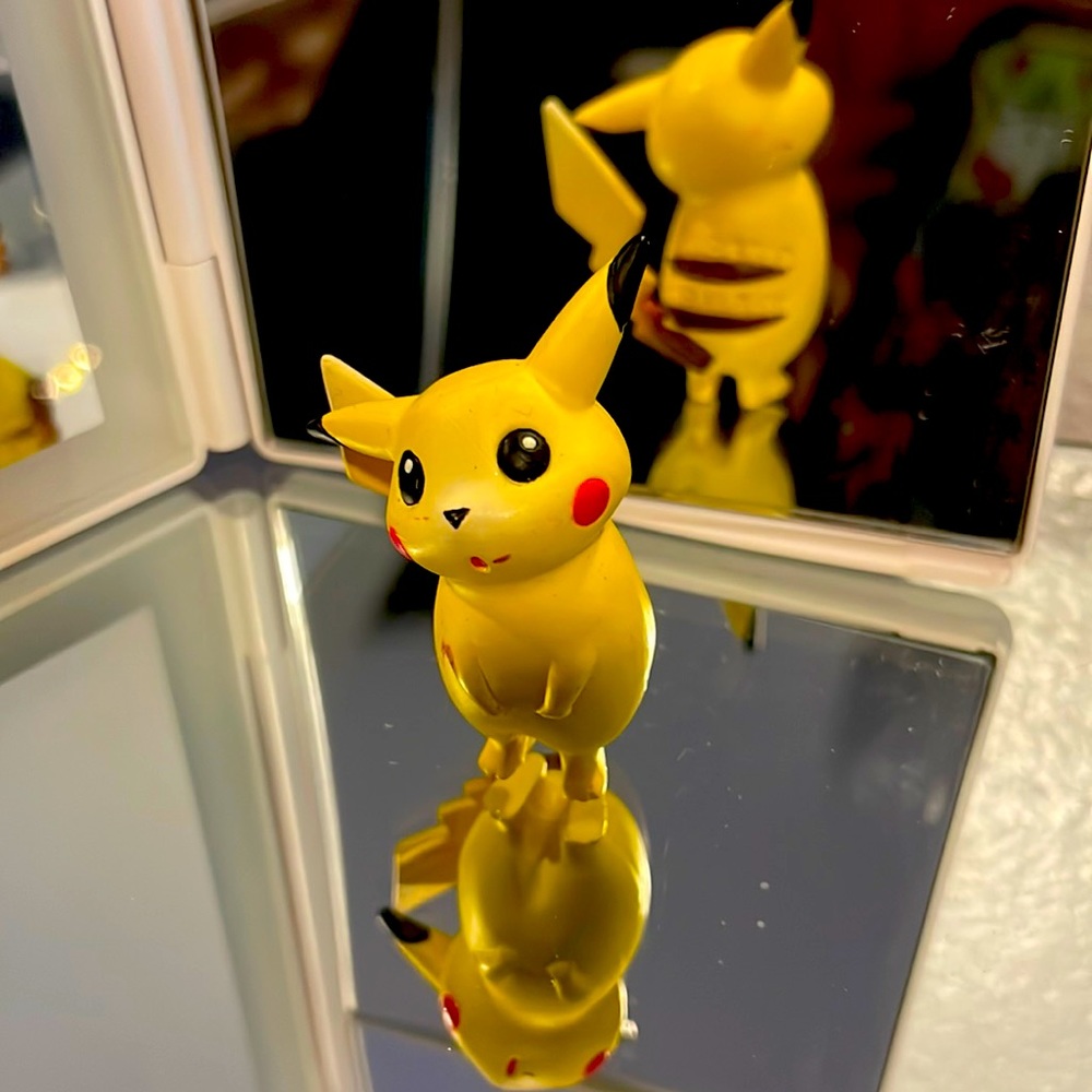 A vintage Tomy pikachu sold in Japan! In the 90’s